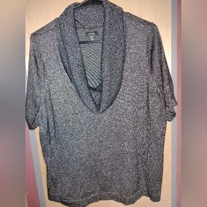 1x Black With Gold Sparkle Apt.9 Women's Sweater